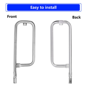 CANDANA 304 stainless burner tube maintains rust resistance and steady flame output.