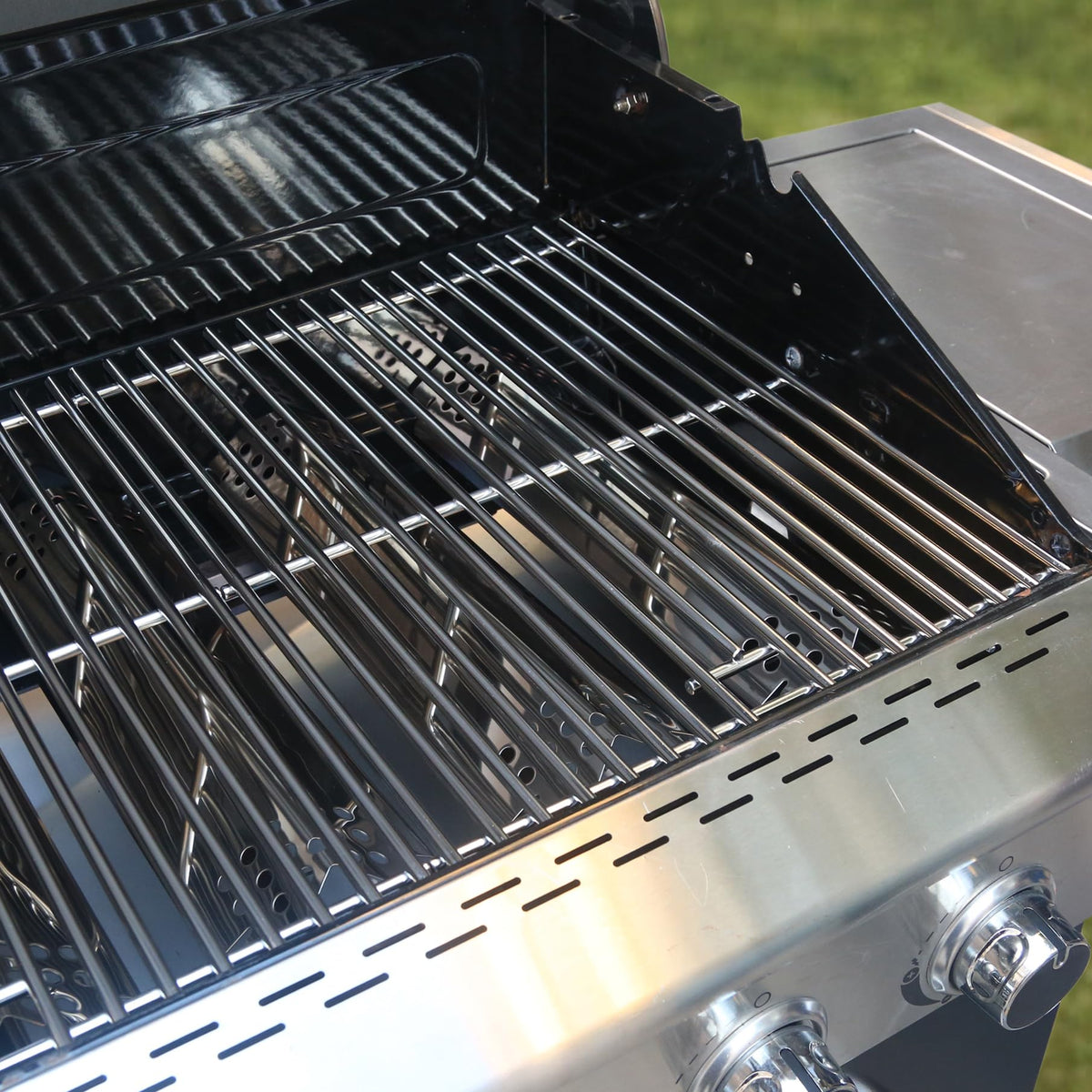 Package includes two 17 by 26-1-2 inch replacement grates.