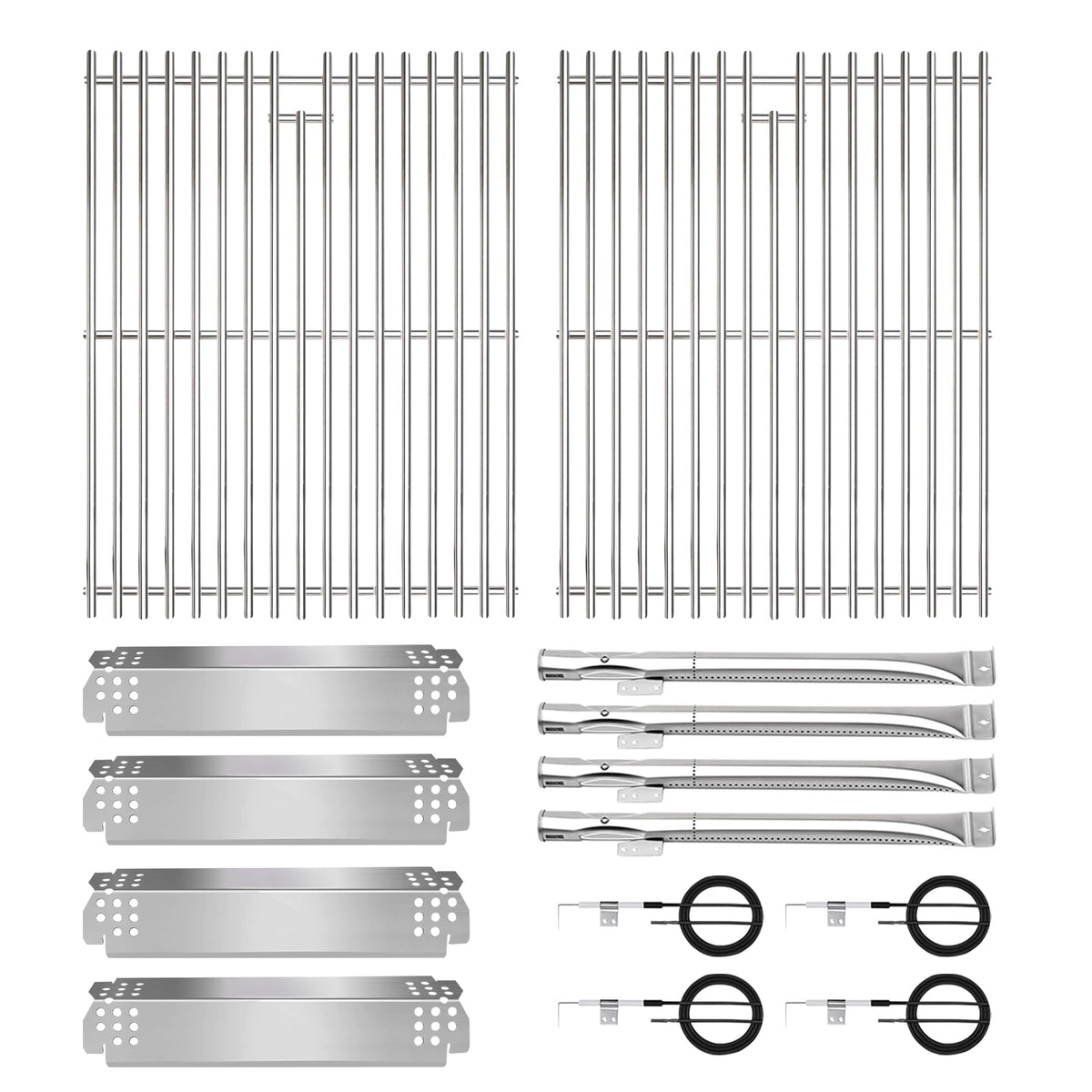 CANDANA Nexgrill 4-burner grate for even searing and easy cleaning