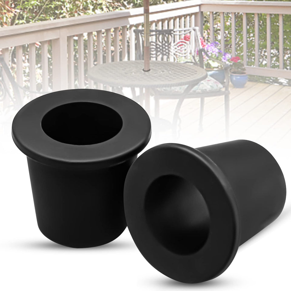 CANIPHA patio umbrella hole ring for 2-2.5 inch holes improves table stability.