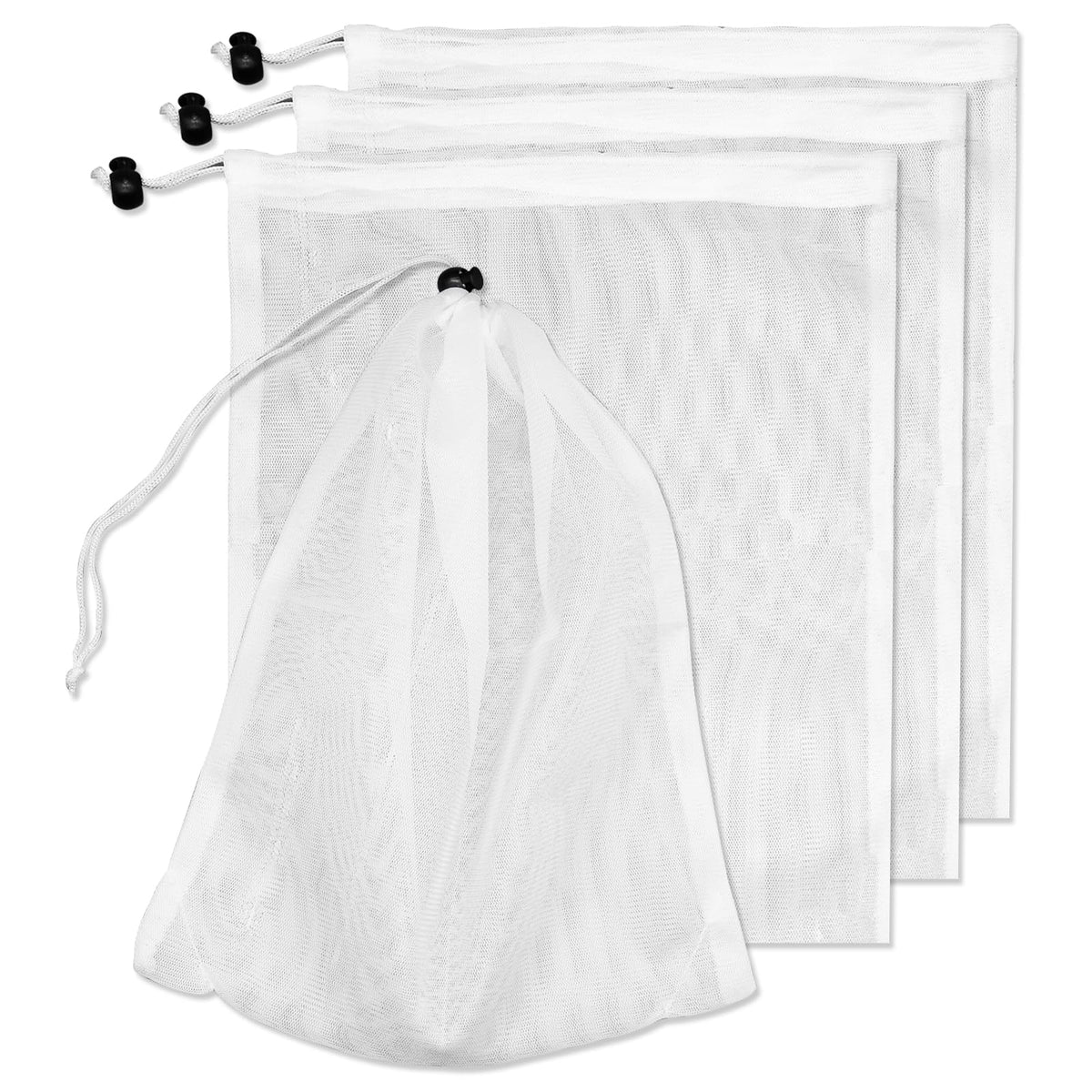 CANIPHA pool vacuum bag 4-piece pack with durable nylon mesh