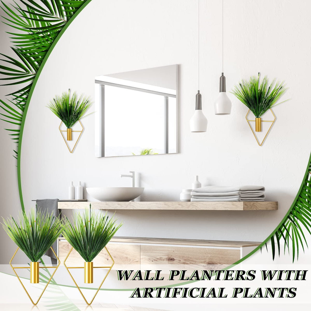 Canlierr faux plants provide instant greenery without watering