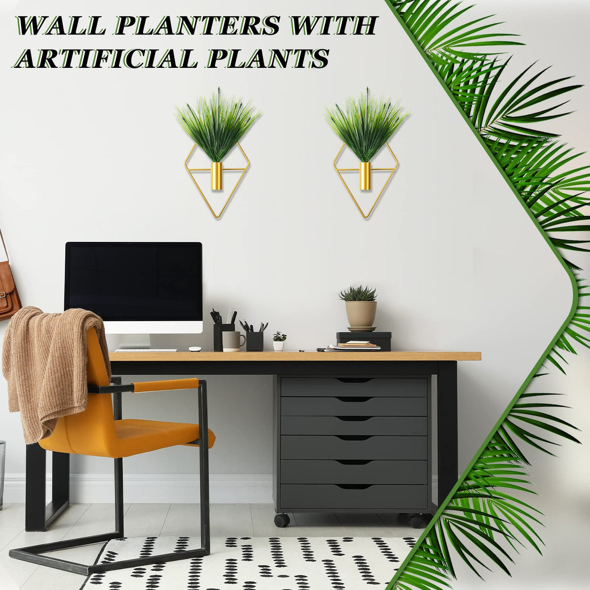Canlierr wall planters measure 25 x 12.5 cm for tight spaces