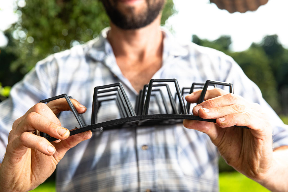 Cannrise Plant Riser standard black 5-pack for versatile layouts.