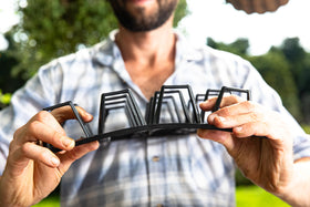 Cannrise Plant Riser standard black 5-pack for versatile layouts.
