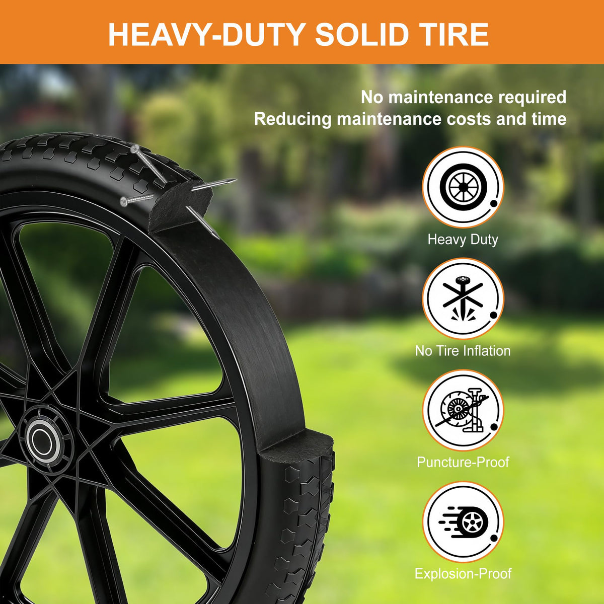 CANWUPON ABS rim with sealed bearings offering rust resistance