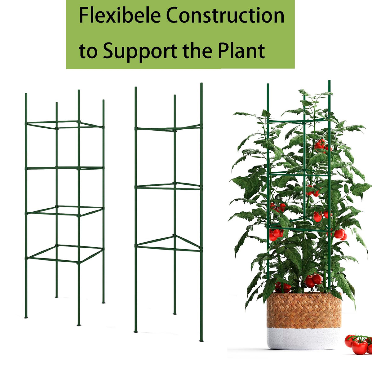 Caonysh 11.8-inch arms provide snug stability for vines