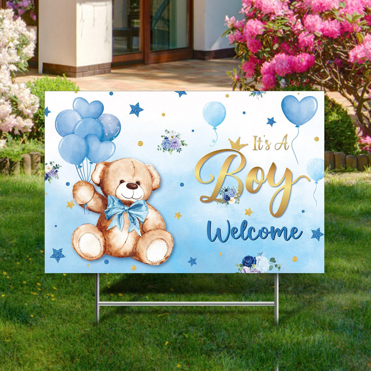 Capoda easy-installation baby sign lets you display in seconds.