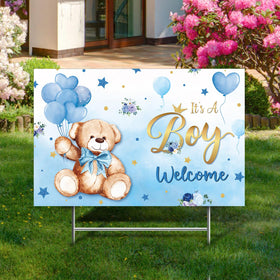 Capoda easy-installation baby sign lets you display in seconds.