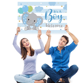 Capoda lawn sign with stake included for easy outdoor setup.