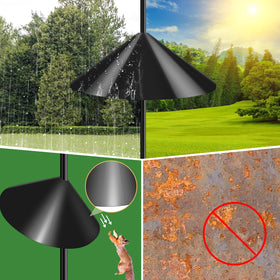 CAPOT baffle surface is easy to wipe clean after use