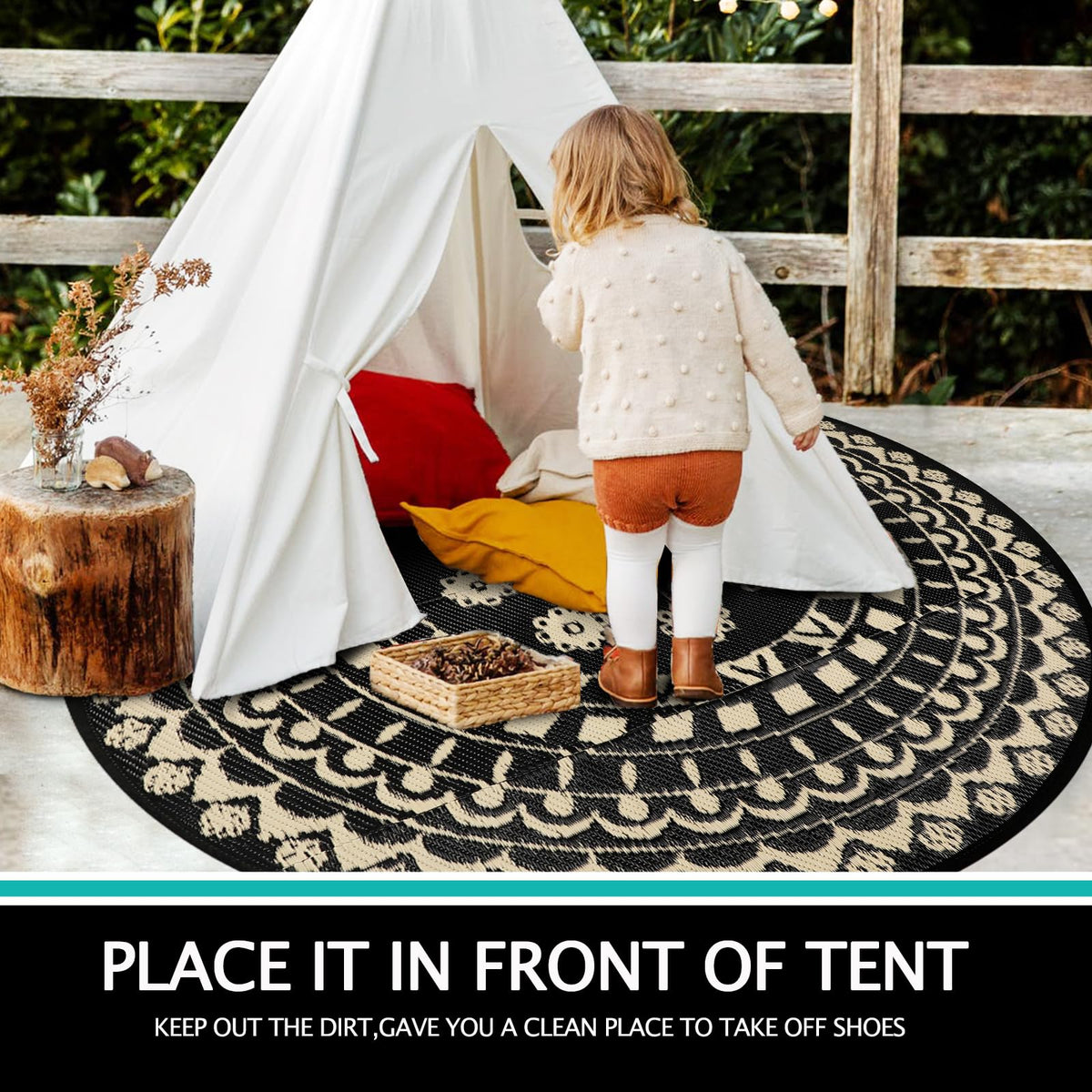 Capslpad pool balcony rug set beside a pool and seating area