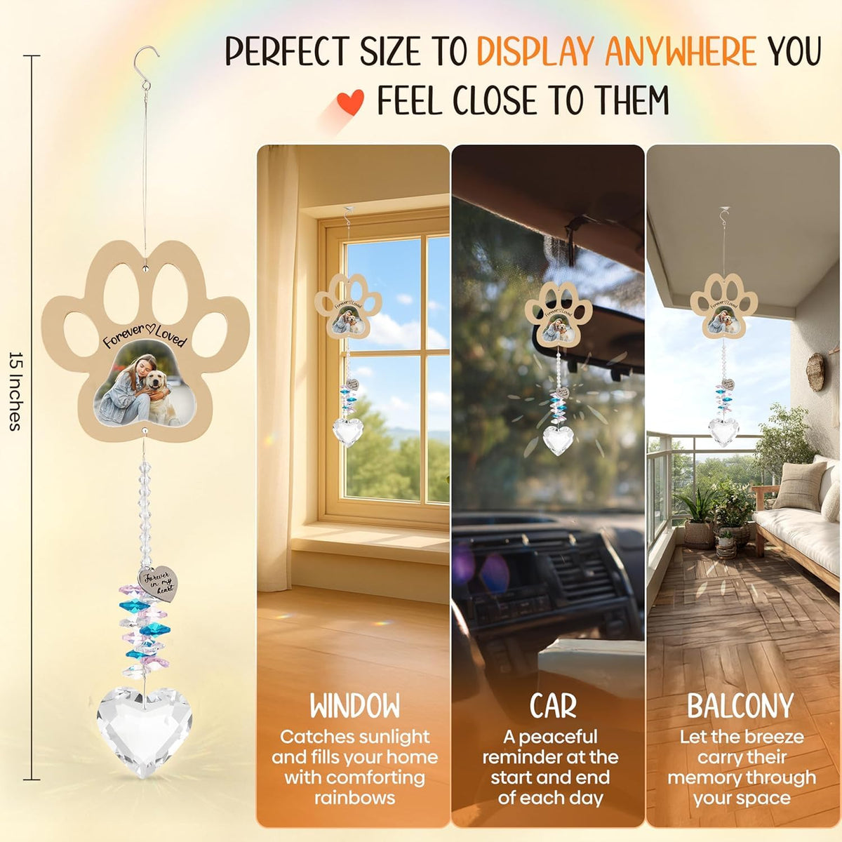 Captain Decor pet loss sympathy gift for grieving families.
