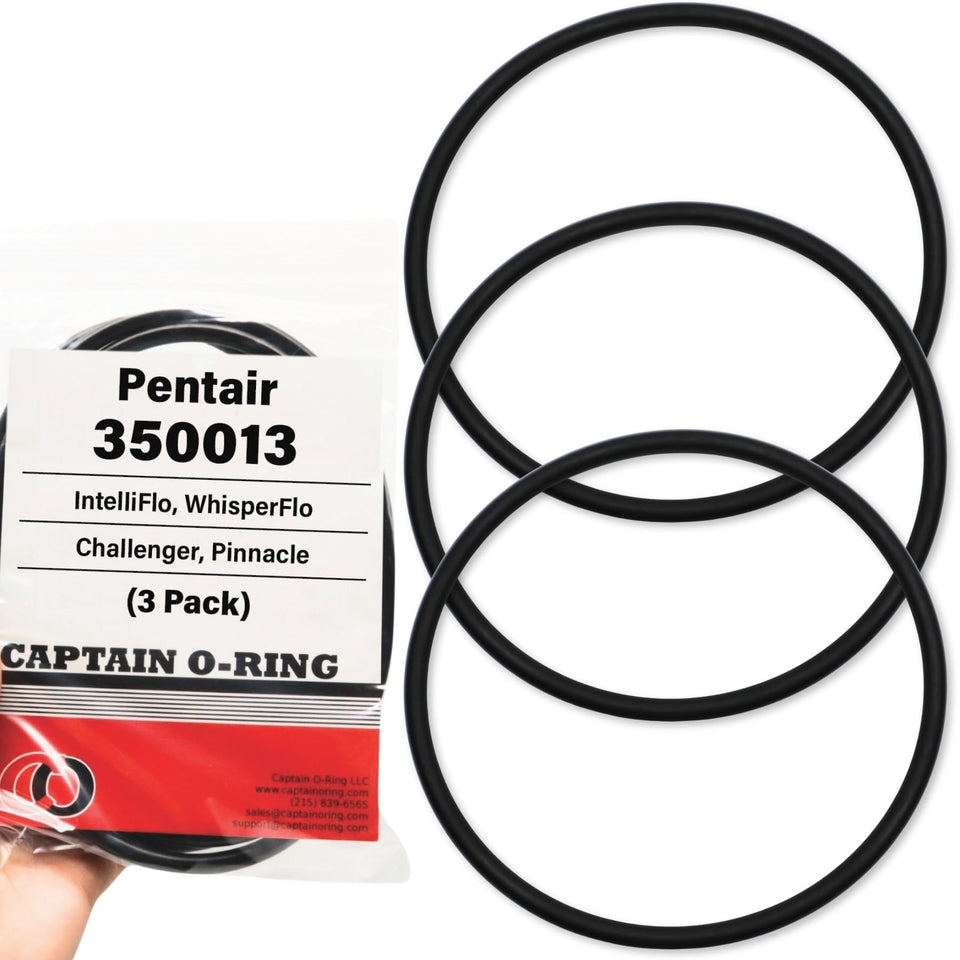 Captain O-Ring 350013 lid O-Ring front view demonstrates durable seal for pool pumps