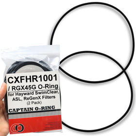 Captain O-Ring CXFHR1001 two-pack o-rings for reliable pool filtration seals