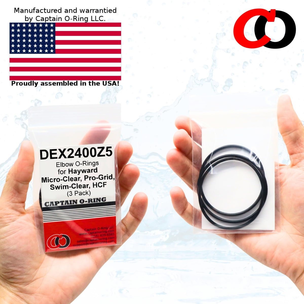 Captain O-Ring DEX2400Z5 USA-made quality for reliable seals