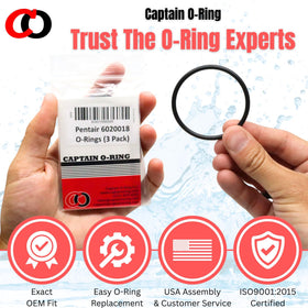 Captain O-Ring image illustrating precise dimensions for accurate fit