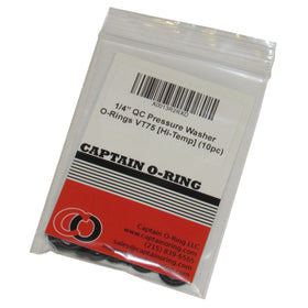 Captain O-Ring durable, tear and abrasion resistant seals extend equipment life.