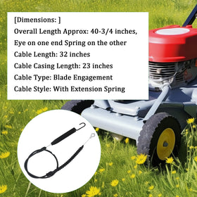 caqeaus craftsman-huskee fitment for reliable lawn deck engagement
