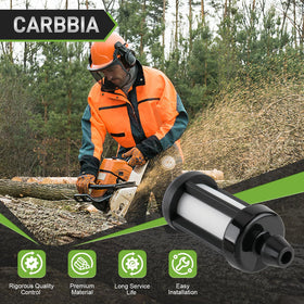 Close-up of Carbbia filter element emphasizing filtration media