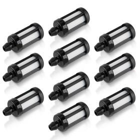 Carbbia fuel filter pack for STIHL in view, shows ten filters for practical maintenance