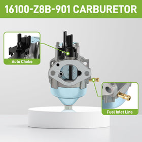 Carbbia air filter helps improve airflow and engine breathing.