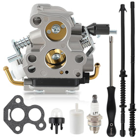 CARBBIA carburetor 506450501 in-box for fast replacement on compatible Husqvarna and jonsared saws.