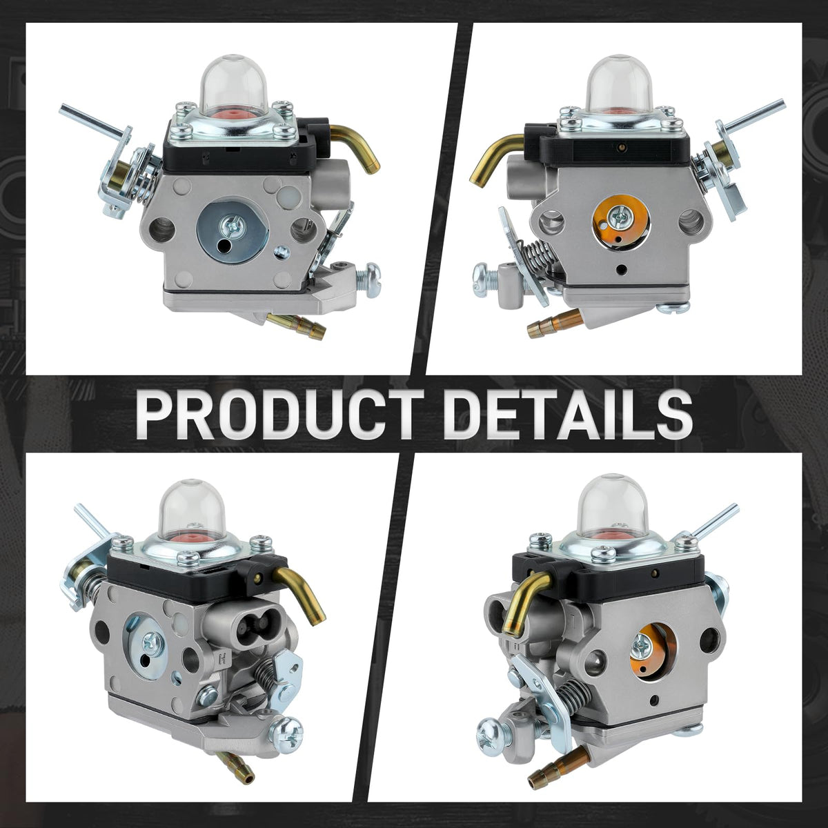 CARBBIA carburetor for Jonsered GT2228—trimmer compatibility for smooth operation.