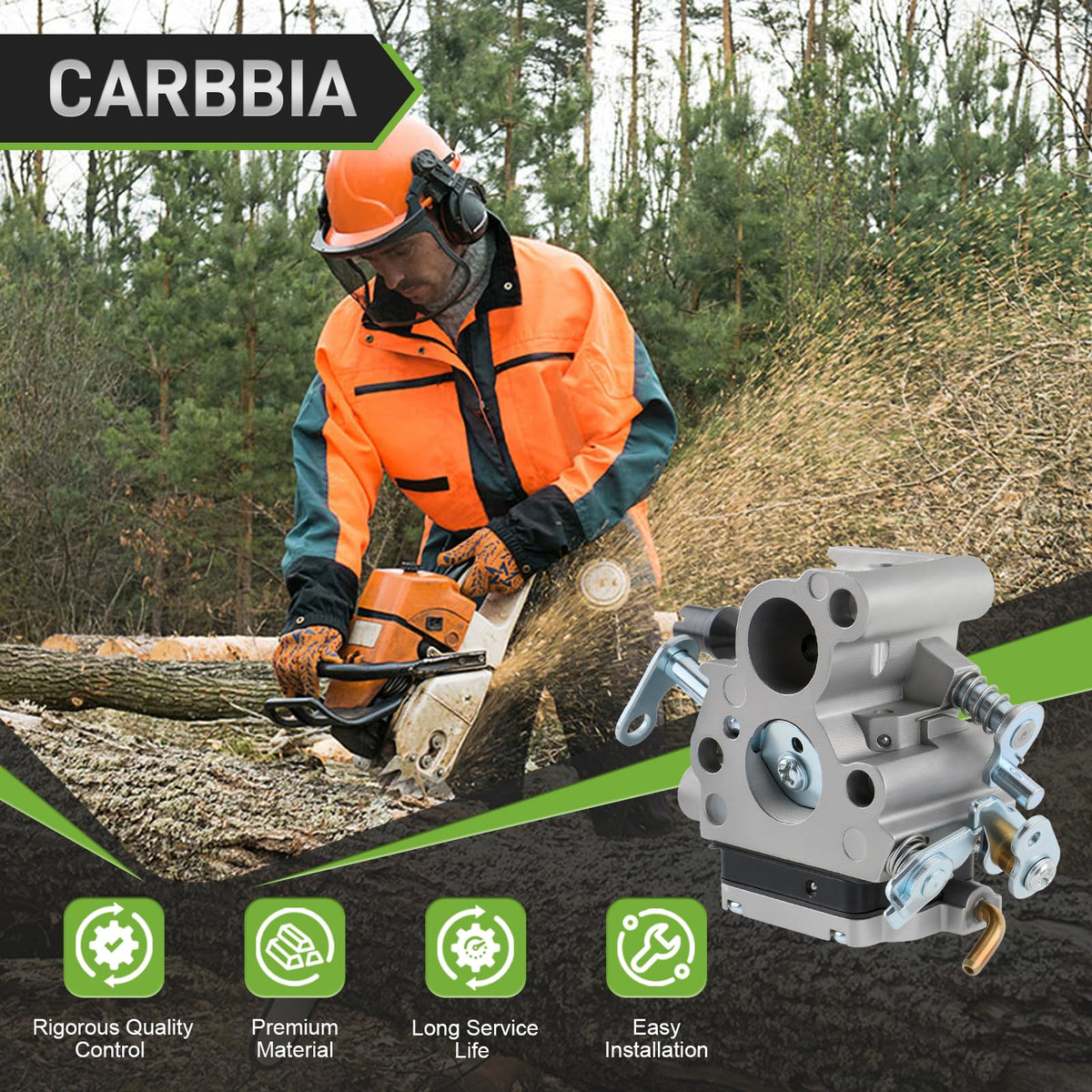 CARBBIA carburetor choke rod and screwdriver in kit