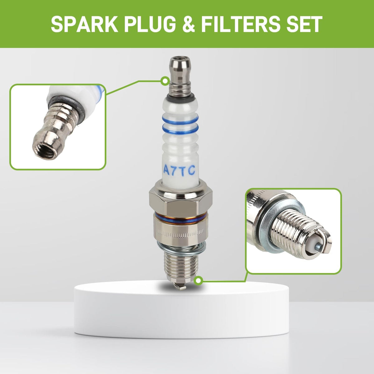 CARBBIA prefilter close-up protects the engine by catching larger particles