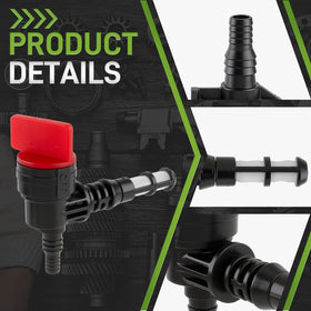 Carbbia grommet clamp kit ready for installation reduces vibration.