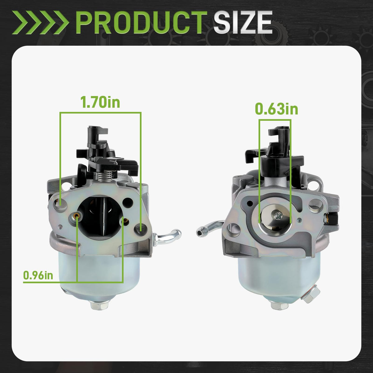 Packaging includes full tune-up kit with gaskets and air filters.