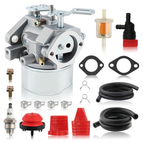 Carbhub 640052 carburetor for Tecumseh HMSK snow blower improves starting reliability.