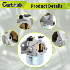 Carbhub 675 190cc carburetor kit o-ring included for secure sealing.