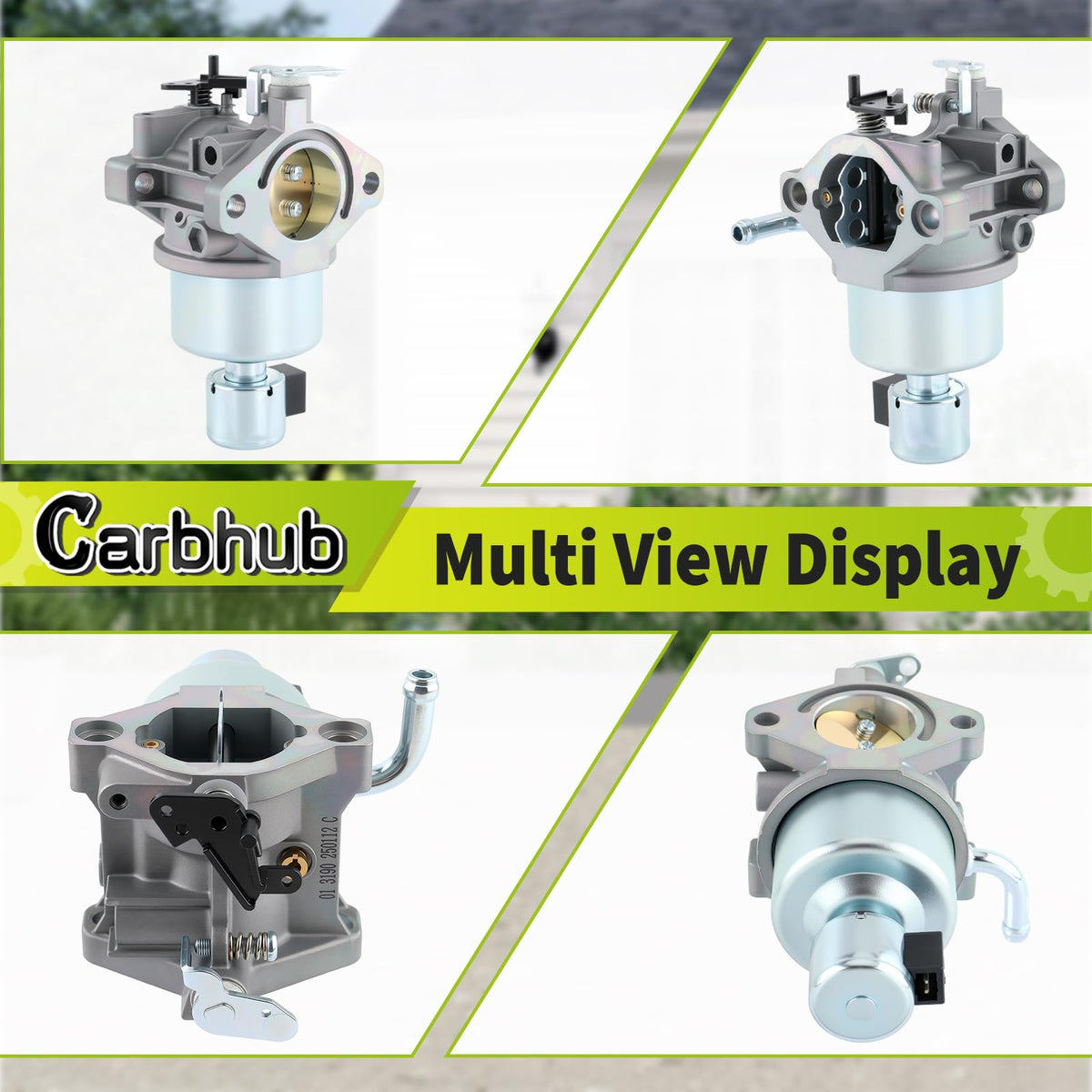 Carbhub 799727 assembly area photo suggests straightforward mounting with included hardware.