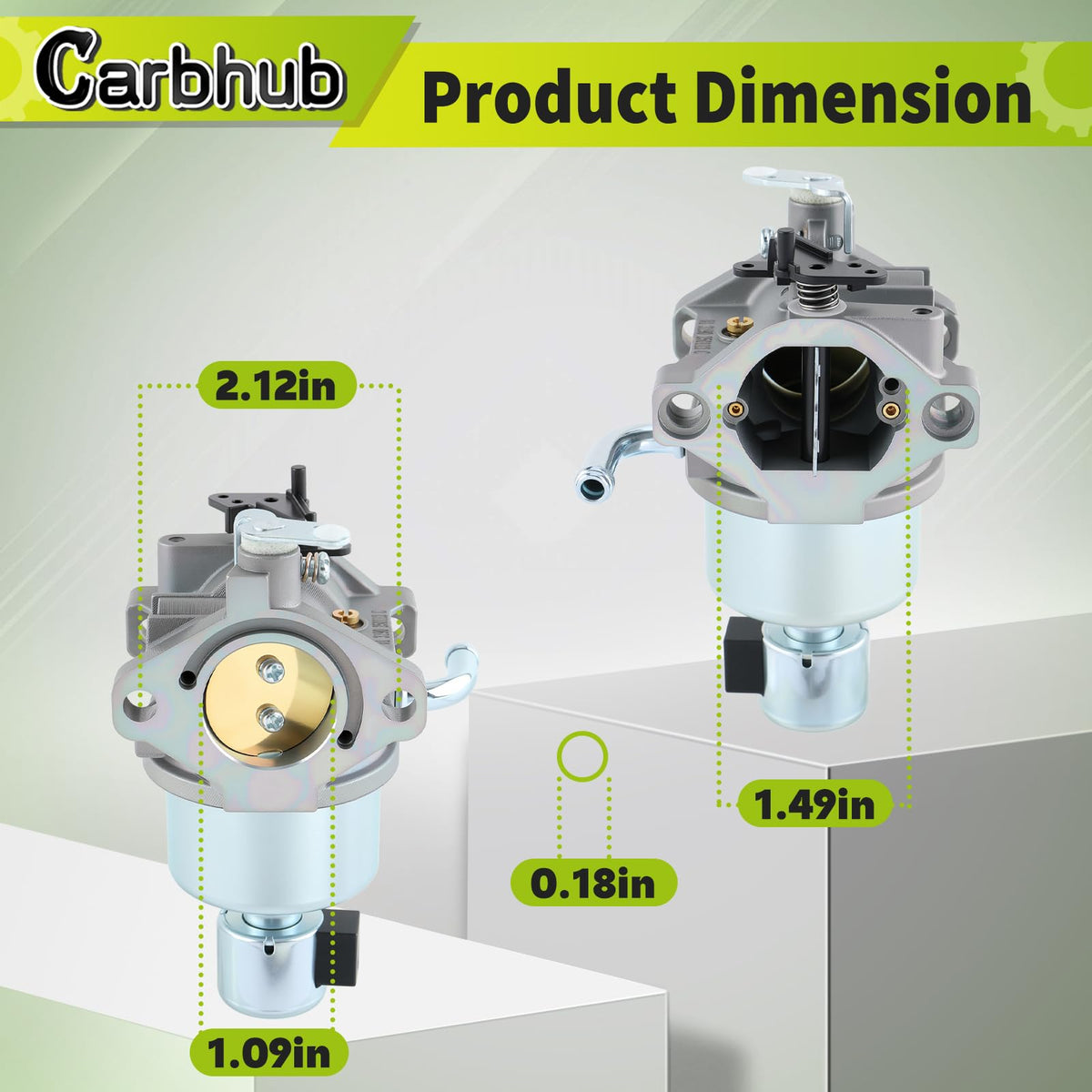 Carbhub 799727 in-box kit image shows ready-to-install replacement parts.