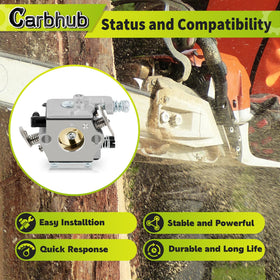 Carbhub air filter 1123-160-1650 compatible with MS210/MS230/MS250
