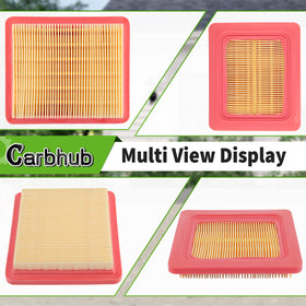 Carbhub air filter included for Honda mower engines; optimized airflow.