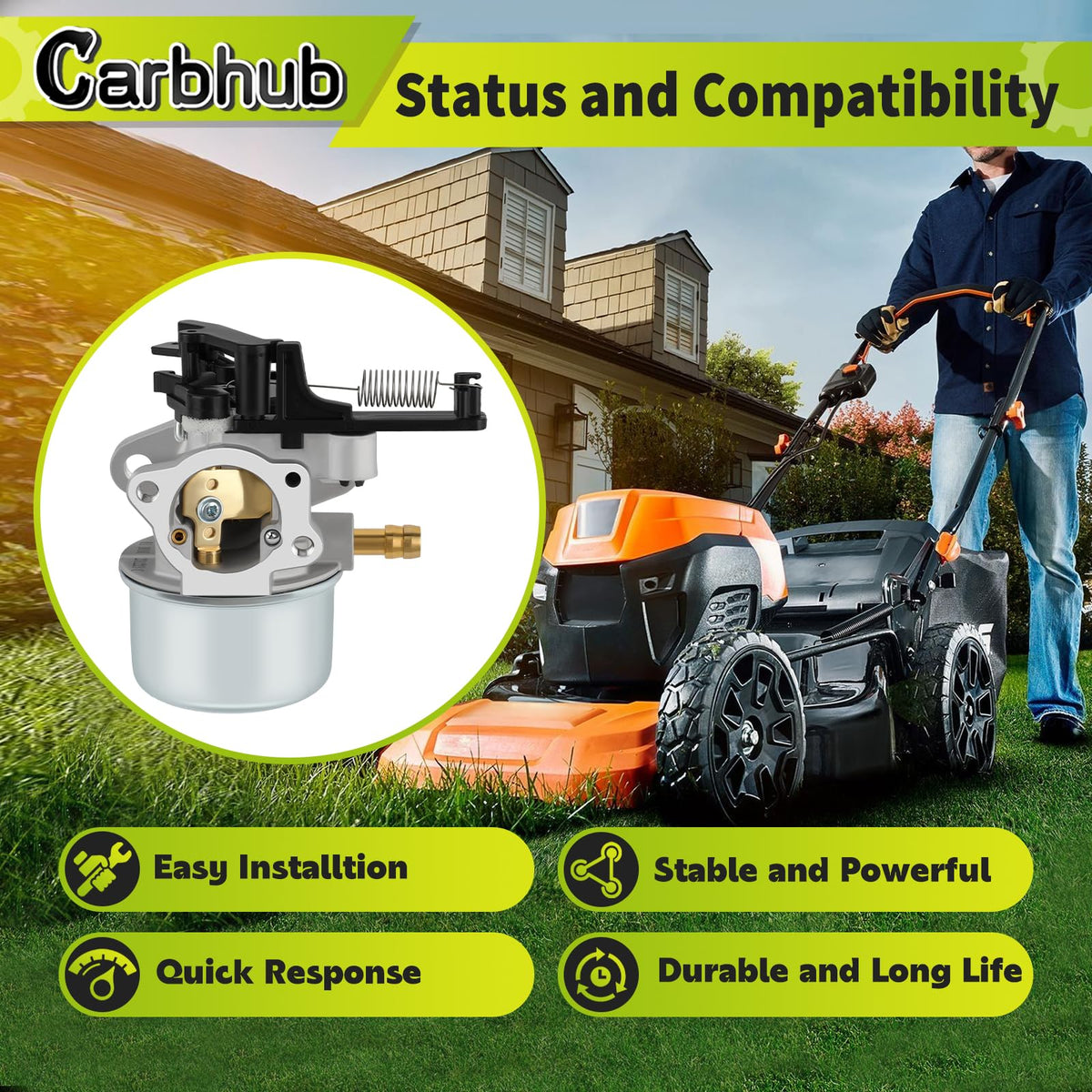 Carbhub air filter replacement enhances engine protection and airflow