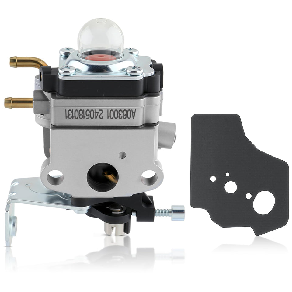Carbhub carburetor for Legend Force 46cc tiller, improved fuel delivery possibility.