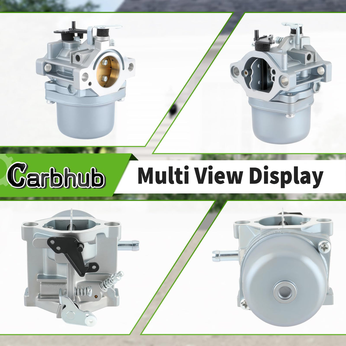 Carbhub mounting gasket kit for secure engine sealing during replacement.