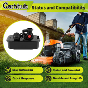 Carbhub carburetor replacement for compatible engines, smooth performance and simple setup.