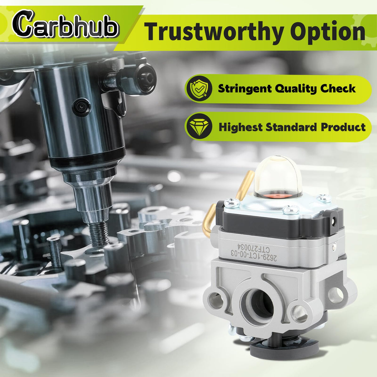 Carbhub compatibility pictures help verify fit before purchase