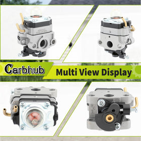 Carbhub fuel filter included to ensure clean fuel delivery