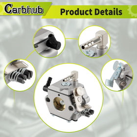 Carbhub fuel filter included supports filtration for longer carburetor life