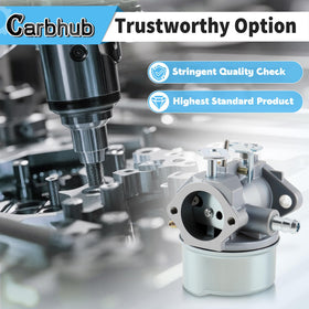 Carbhub fuel line for primer bulb and carburetor ensures secure connections.