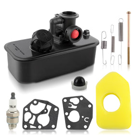 Carbhub fuel tank replacement for compatible lawn mowers, reliable fit and easy installation.
