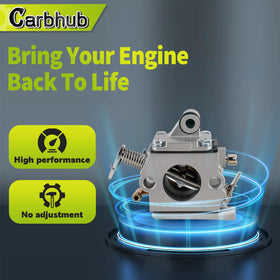 Carbhub MS170 oil pump and filter for consistent lubrication and performance.