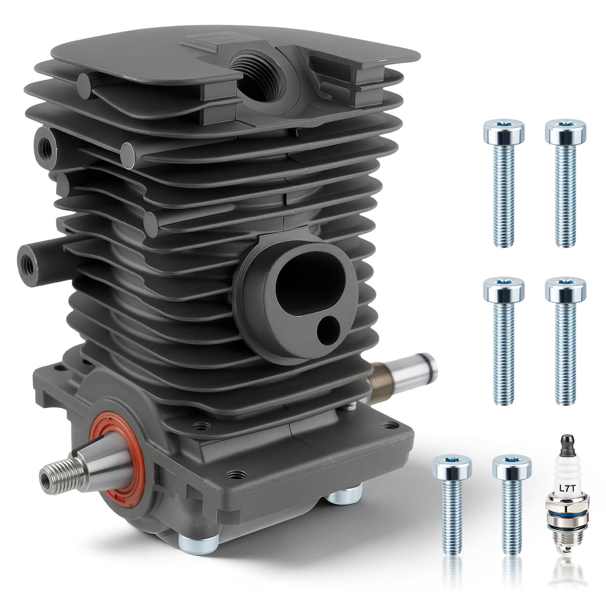 Carbhub MS180 cylinder and piston kit for precise Stihl MS170/MS180 replacement.