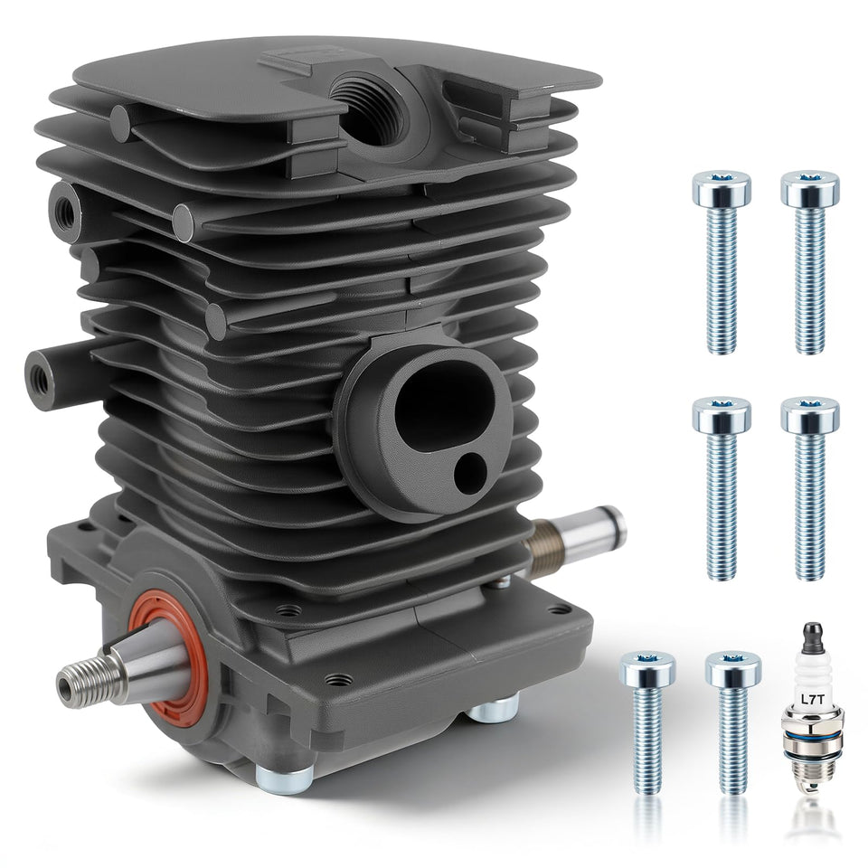 Carbhub MS180 cylinder and piston kit for precise Stihl MS170/MS180 replacement.